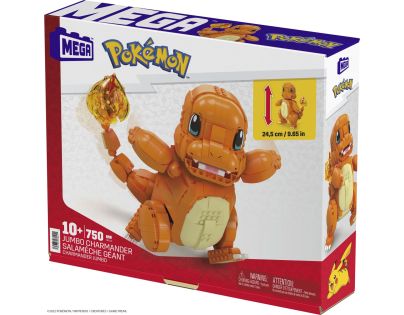 Mega™ Pokémon Jumbo Charmander - Poškozený obal