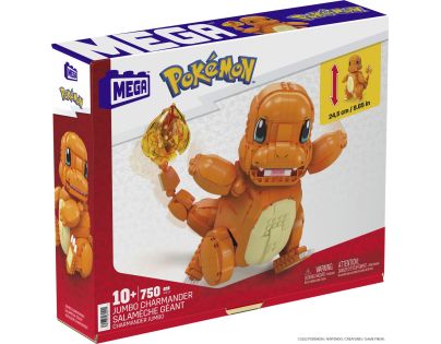 Mega™ Pokémon Jumbo Charmander - Poškozený obal