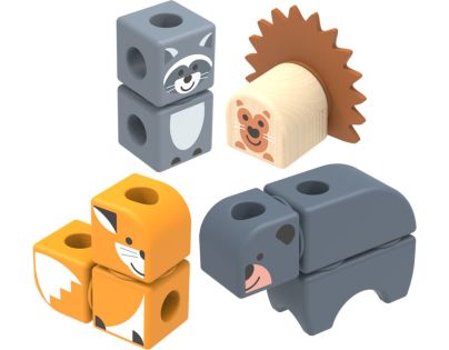 Melissa & Doug blockables stavebnice divočina