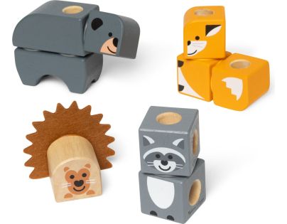 Melissa & Doug blockables stavebnice divočina