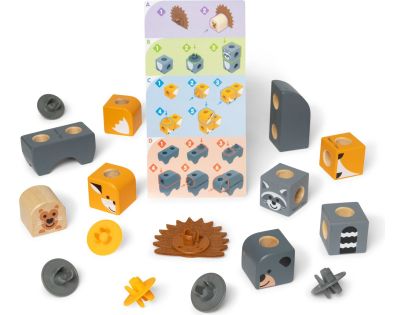Melissa & Doug blockables stavebnice divočina