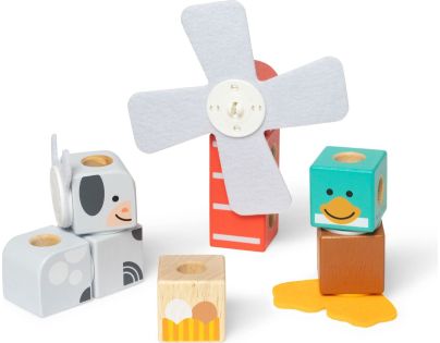 Melissa & Doug blockables stavebnice farma