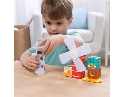 Melissa & Doug blockables stavebnice farma