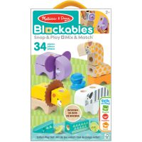Melissa & Doug blockables stavebnice safari hrací sada 5