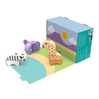 Melissa & Doug blockables stavebnice safari hrací sada 3