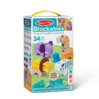 Melissa & Doug blockables stavebnice safari hrací sada
