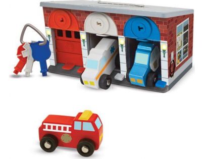 Melissa & Doug Garáže se zámky