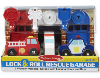 Melissa & Doug Garáže se zámky