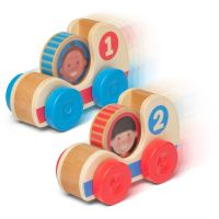 Melissa & Doug Go Tots Dřevěná závodní auta - Poškozený obal 2