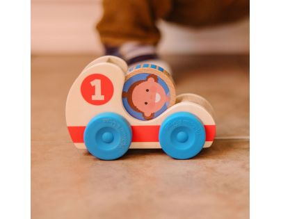 Melissa & Doug Go Tots Dřevěná závodní auta - Poškozený obal