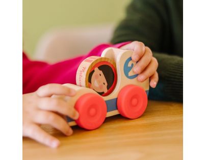 Melissa & Doug Go Tots Dřevěná závodní auta - Poškozený obal