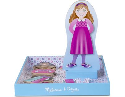 Melissa & Doug Magnetické oblékání Panenka