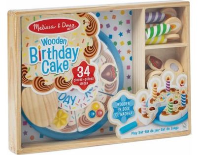 Melissa & Doug narozeninová dort set