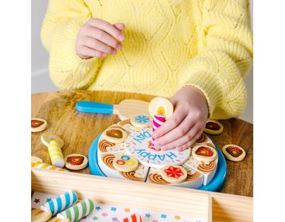 Melissa & Doug narozeninová dort set