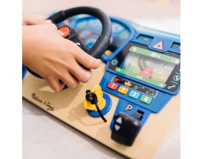 Melissa & Doug Palubní deska s volantem