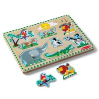 Melissa & Doug puzzle se zvukovými efekty ZOO 2