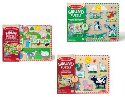 Melissa & Doug puzzle se zvukovými efekty