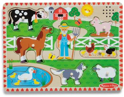 Melissa & Doug puzzle se zvukovými efekty