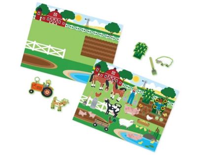 Melissa & Doug samolepky opakovaně použitelné s podložkou