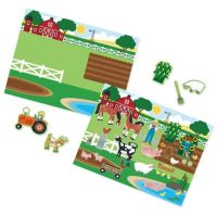 Melissa & Doug samolepky opakovaně použitelné s podložkou 2