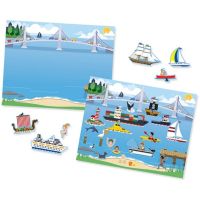 Melissa & Doug samolepky opakovaně použitelné s podložkou 4