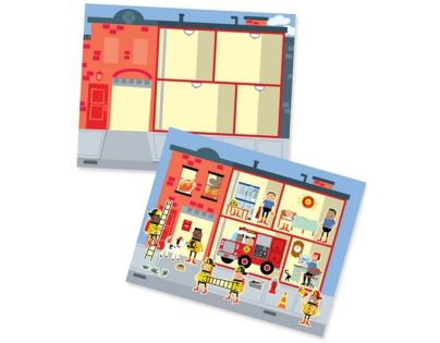 Melissa & Doug samolepky opakovaně použitelné s podložkou