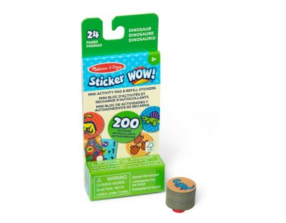 Melissa & Doug sticker wow náplně samolepek dinosauři
