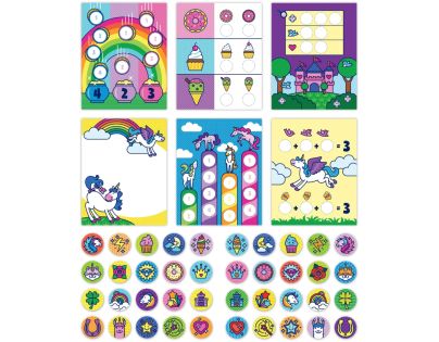 Melissa & Doug sticker wow samolepky jednorožci