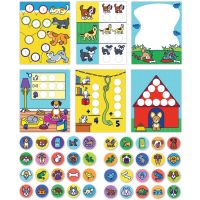 Melissa & Doug sticker wow samolepky pejskové 3