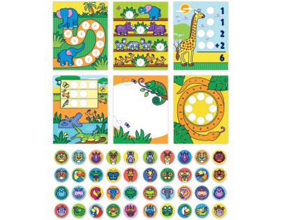Melissa & Doug sticker wow samolepky tygr