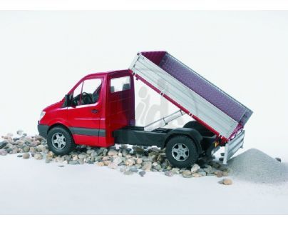 BRUDER 02530 - MB Sprinter - dodávka valník