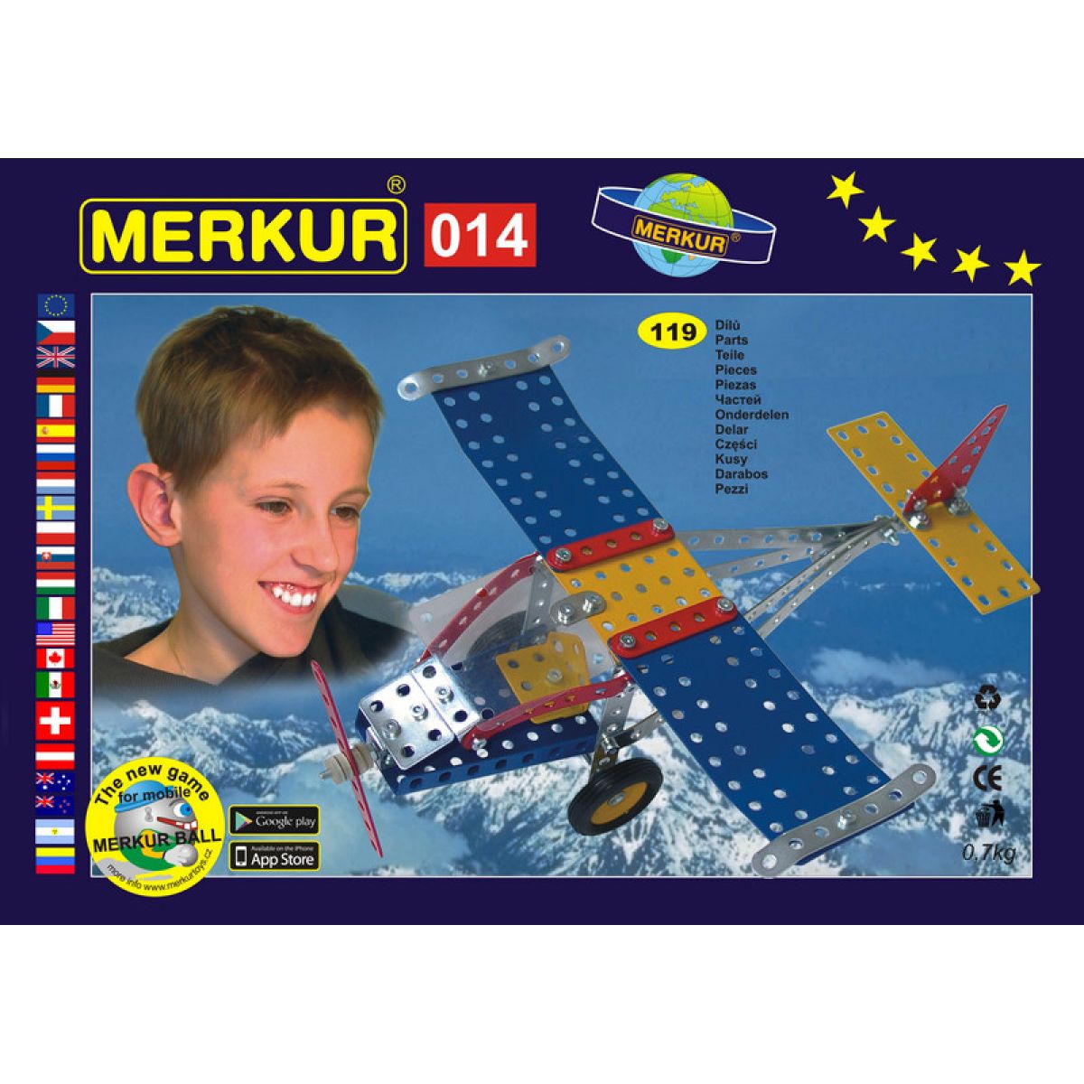 Merkur Stavebnice M 014 Letadlo