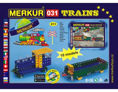 Merkur Stavebnice M 031 Železniční modely