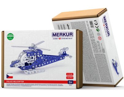 Merkur 054 Policejní vrtulník 142 dílů