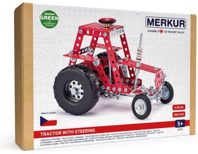 Merkur Traktor s řízením 205 dílů