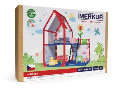 Merkur Domeček pro panenky 345 dílků