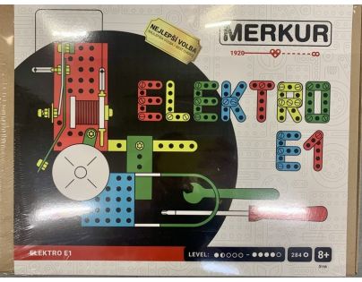 Merkur Stavebnice E1 Elektřina