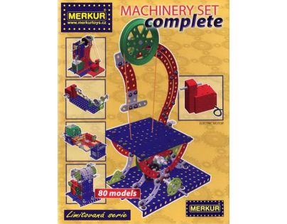 Merkur Stavebnice Machinery Set complete