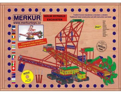 Merkur Maxi Důlní rypadlo 2627ks v kufru