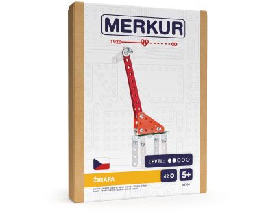 Merkur Mini ZOO - Žirafa, 42 dílků