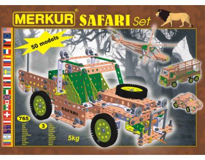 Stavebnice Merkur Safari set