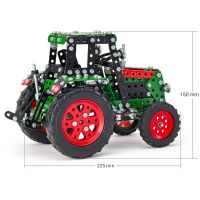 Merkur Traktor 4x4 zelený, 567 dílků 3