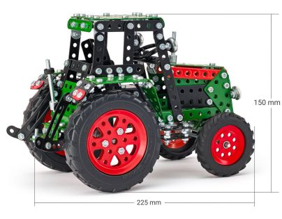 Merkur Traktor 4x4 zelený, 567 dílků