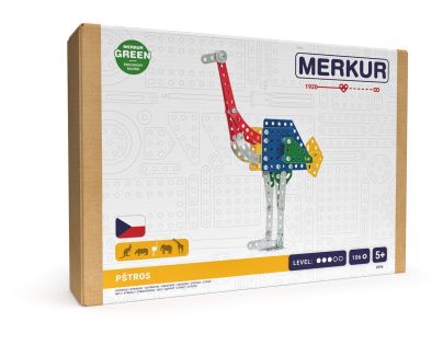 Merkur ZOO - Pštros, 106 dílků