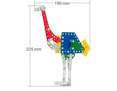 Merkur ZOO - Pštros, 106 dílků