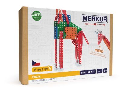 Merkur ZOO - Žirafa, 231 dílků