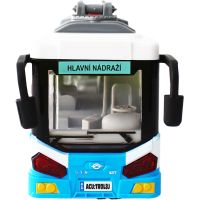 Městský trolejbus na setrvačník s osvětlením a zvukem - modrý 5