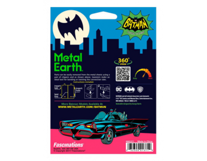 Metal Earth 3D Puzzle Batman Clasic Batmobile 24 dílků