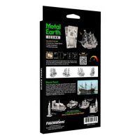 Metal Earth 3D Puzzle Black Pearl 50 dílků 6