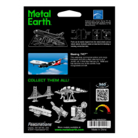 Metal Earth 3D Boeing 747 12 dílků 3
